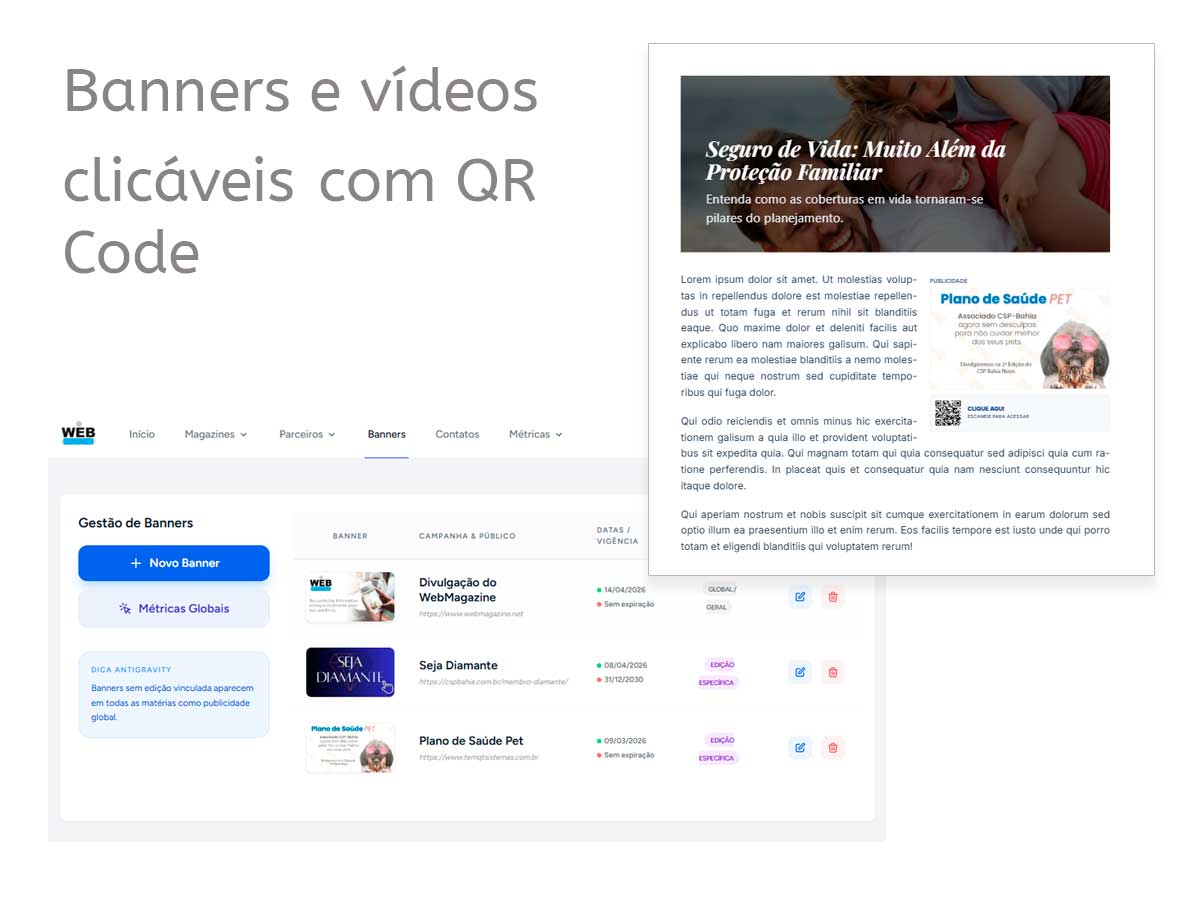 Banner e Parceiros